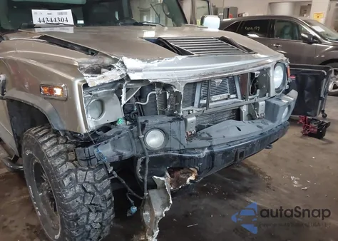 2003 Hummer H2 из США, поврежденный, VIN 5GRGN23U43H109124